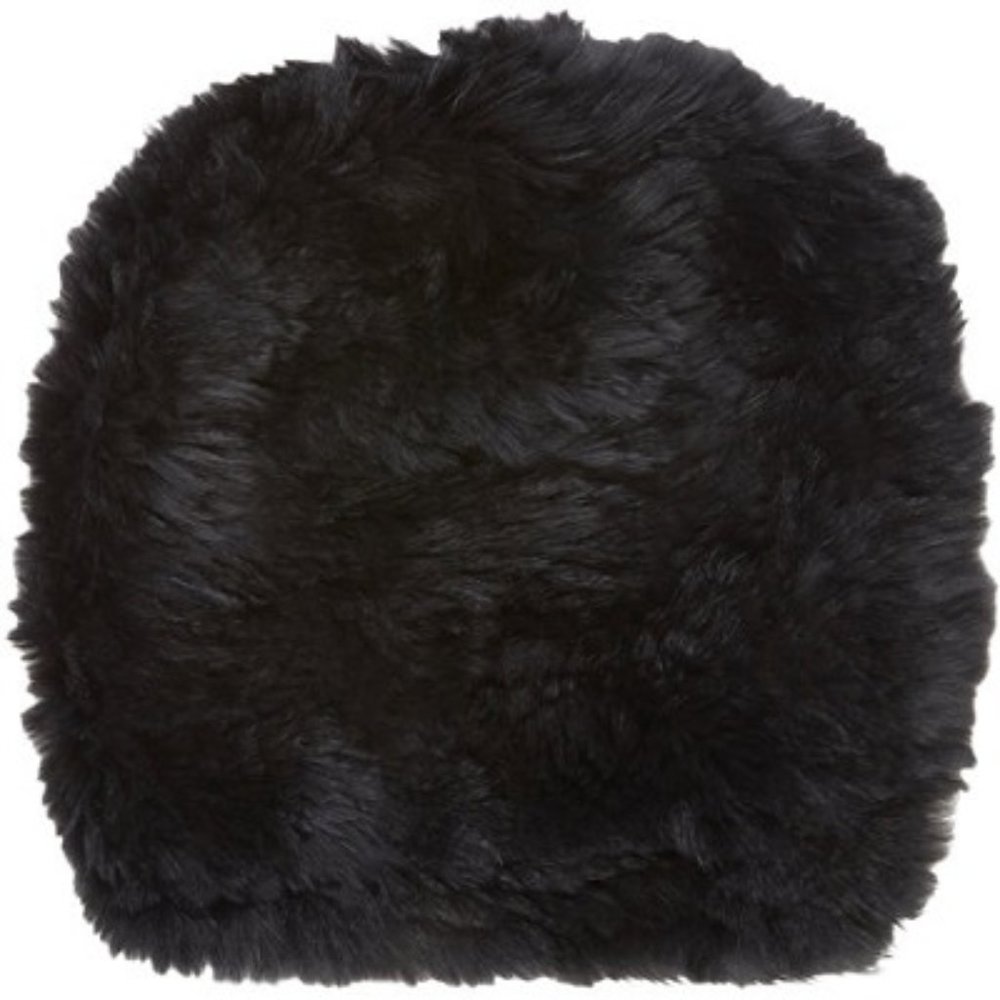 BARNEYS NEW YORK RABBIT FUR HAT NWT